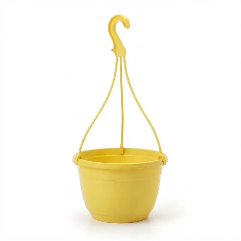 Maceta Plástica De Colgar Para Plantas De 25cm Diámetro 6