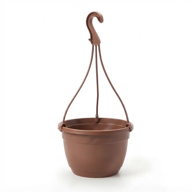 Maceta Plástica De Colgar Para Plantas De 25cm Diámetro 10