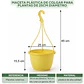 Maceta Plástica De Colgar Para Plantas De 25cm Diámetro - Miniatura 12