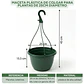 Maceta Plástica De Colgar Para Plantas De 25cm Diámetro - Miniatura 20