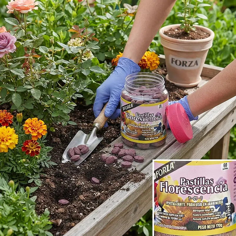 Fertilizante Plantas Florescencia Tabletas x60 Unidades 3