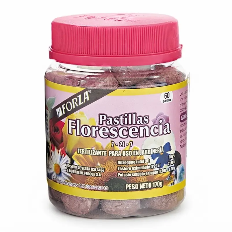 Fertilizante Plantas Florescencia Tabletas x60 Unidades 1