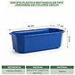 Maceta Plástica Rectangular Tipo Jardinera En Colores x40cm - Miniatura 29