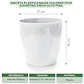 Maceta Plástica Bahía Colores 17cm Diámetro x15cm Alto Fina - Miniatura 14