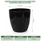 Maceta Plástica Bahía Colores 17cm Diámetro x15cm Alto Fina - Miniatura 16