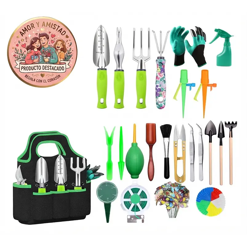 Juego De Herramientas De Jardinería Full de 84 Piezas en Aluminio 1