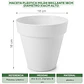Maceta Plástica Milán Brillante 18cm Diámetro x16cm Alto - Miniatura 14