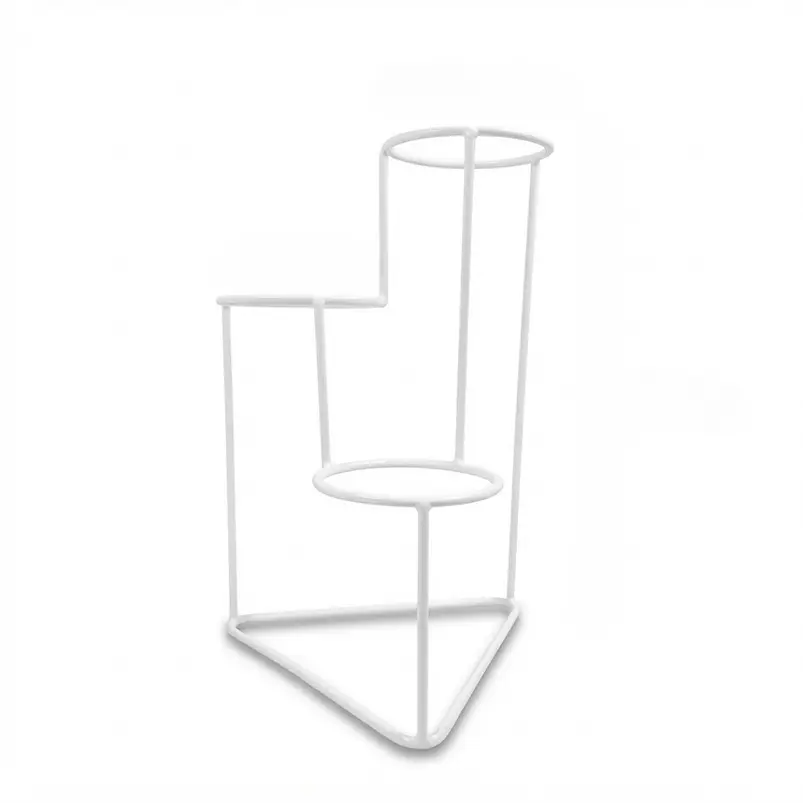 Soporte Matera Maceta x3 Puestos(9cm) Redondo 29,5 centímetros Alto 4