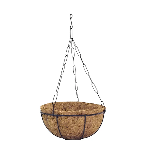 Canasta De Colgar Para Plantas Más Nido De Coco x20 cm Diámetro
