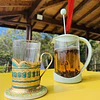 Portavaso soviético "Podstakannik"