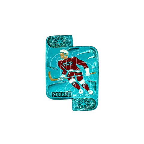 Pin Soviético "Hockey"