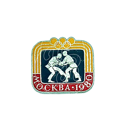 Pin Soviético "Moscú 80"