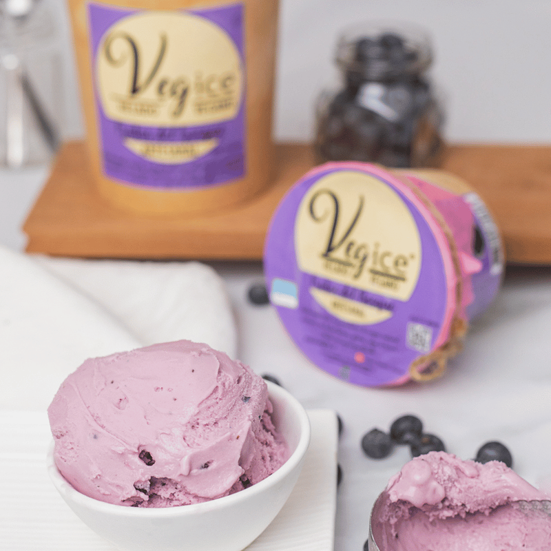 Helado Vegano Artesanal Frutos del Bosque 800cc - Vegice  2