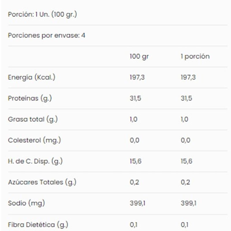 Hamburguesa de Seitán 400g - Vegusta  3