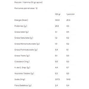 Jamón Ahumado Vegano 200g - Vegusta 