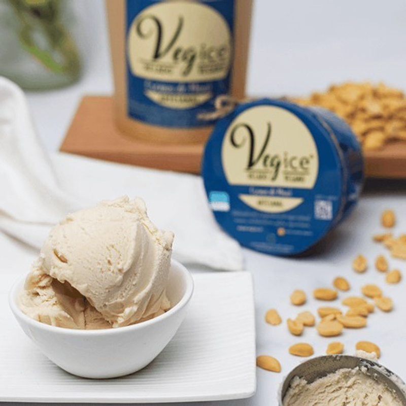 Helado Vegano Artesanal Mantequilla de Maní 800cc - Vegice 2