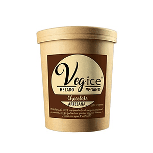 Helado Vegano Artesanal Chocolate 800cc - Vegice