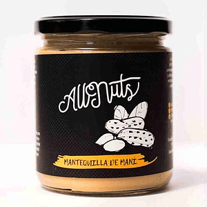 Mantequilla de Maní Tostado 450g - Allnuts