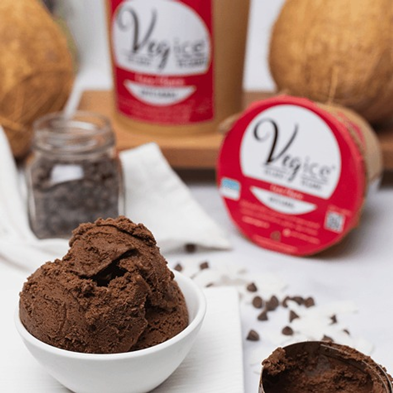 Helado Vegano Artesanal Coco Choco 800cc - Vegice 2