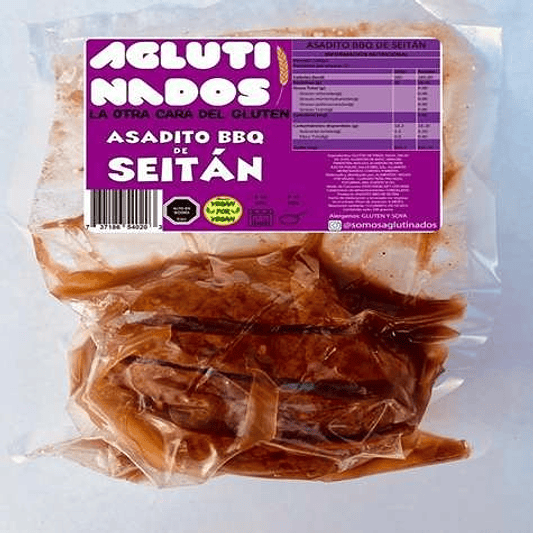 Seitán BBQ 550g - Aglutinados 1