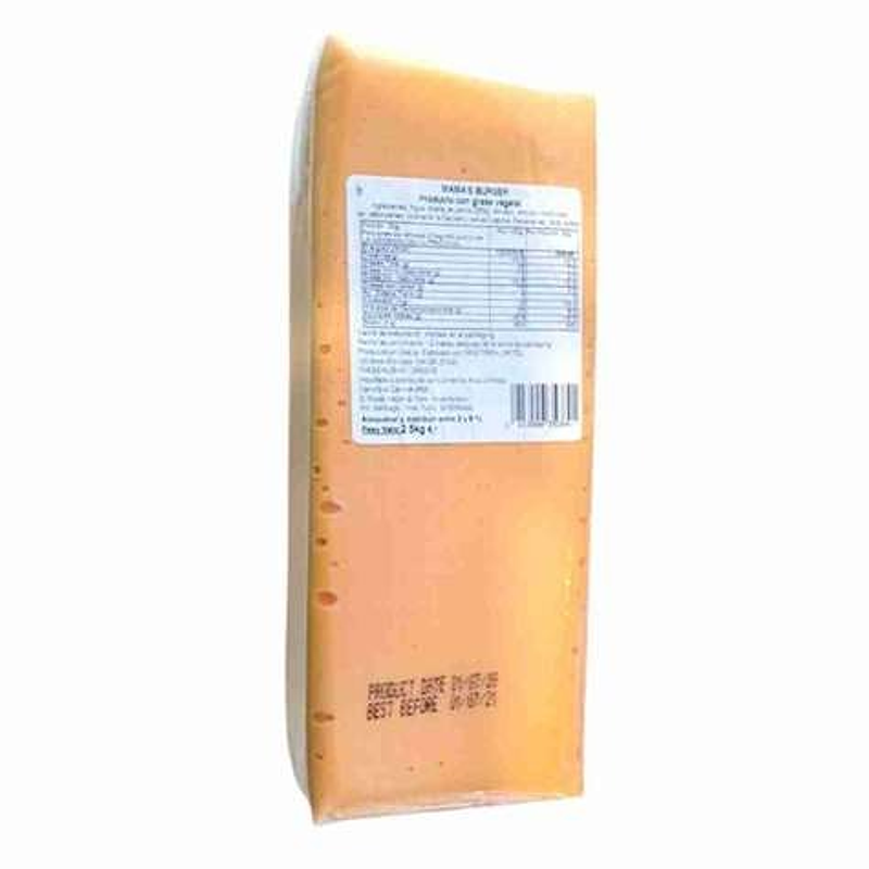 Queso Vegetal Cheddar 2,5K -  Mama's Mozza 1