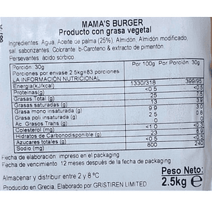 Queso Vegetal Cheddar 2,5K -  Mama's Mozza