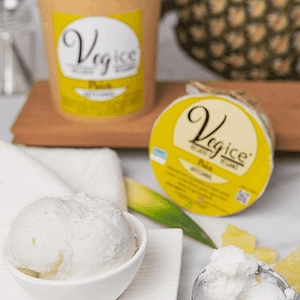 Helado Vegano Artesanal de Piña 800cc - Vegice