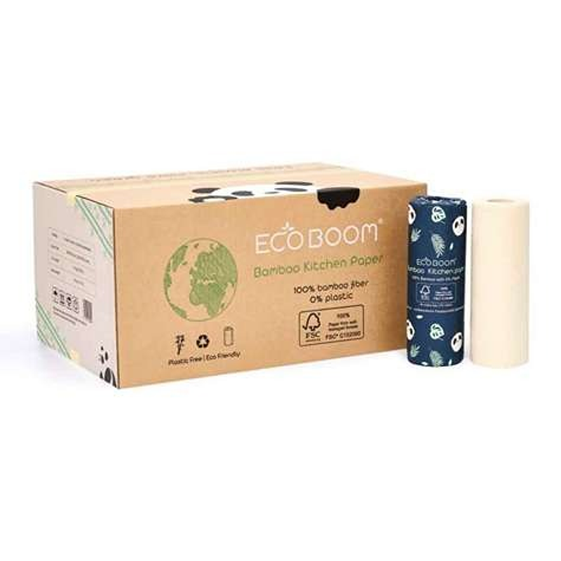 Papel de Cocina Doble Hoja 15m - Eco Boom 2