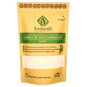 Harina de Trigo Sarraceno Sin Gluten 500g - Ambrosia