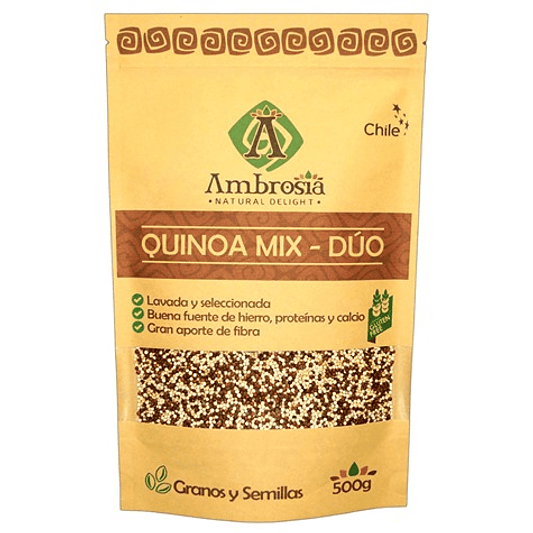 Quinoa Mix - Duo Sin Gluten 500g - Ambrosia 1