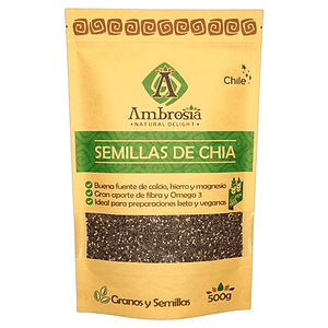 Semillas de Chia 500g - Ambrosia 