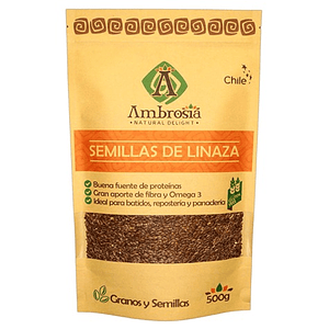 Semillas de Linaza 500g - Ambrosia 