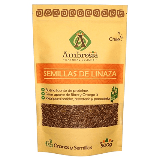 Semillas de Linaza 500g - Ambrosia  1