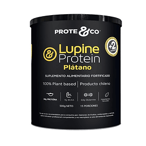 Lupine Protein Plátano 500g - Prote & Co