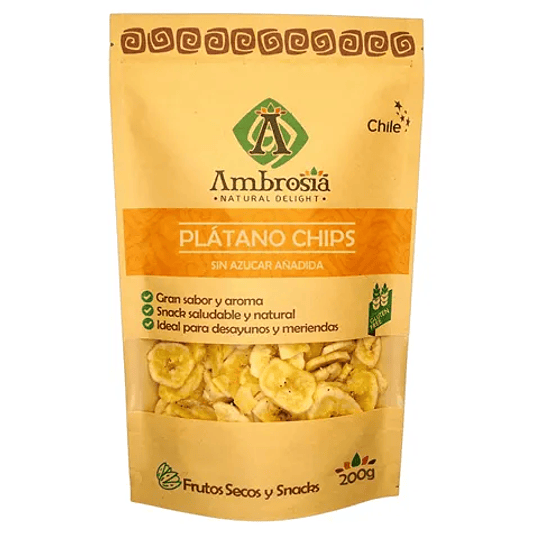 Platano Chips 200g - Ambrosia 1