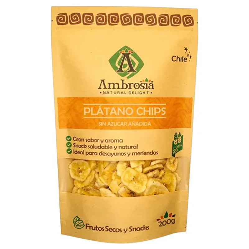 Platano Chips 200g - Ambrosia 1