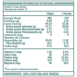 Coco Rallado 300g - Ambrosia