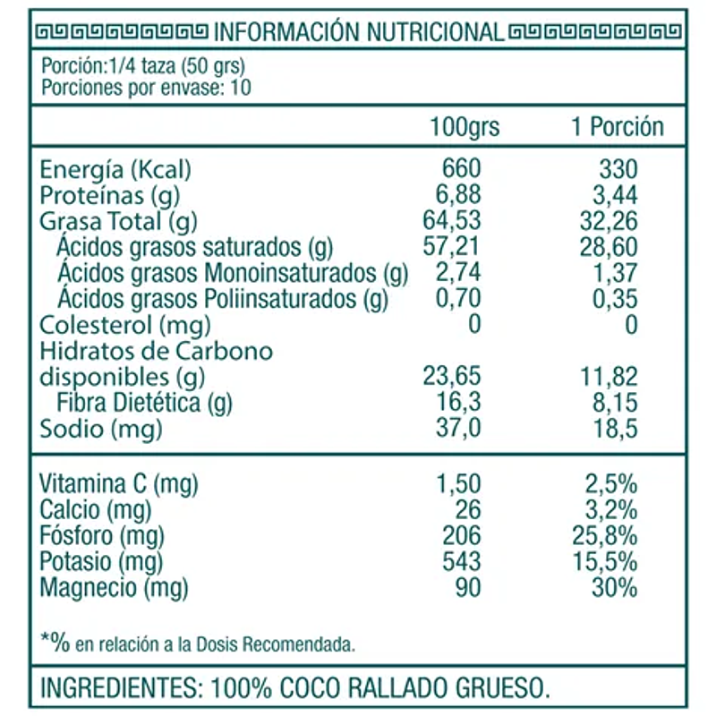 Coco Rallado 300g - Ambrosia 2