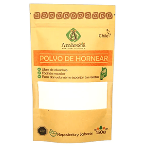 Polvo de Hornear Sin Gluten 150g - Ambrosia