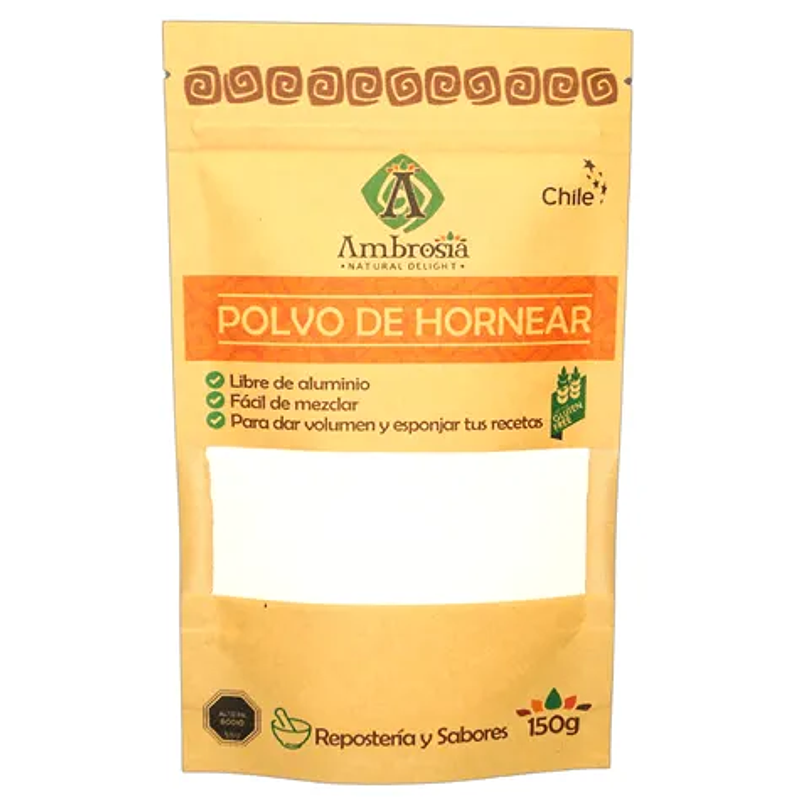Polvo de Hornear Sin Gluten 150g - Ambrosia 1