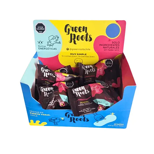 Caja Choco Lover 24u - Green Roots 2