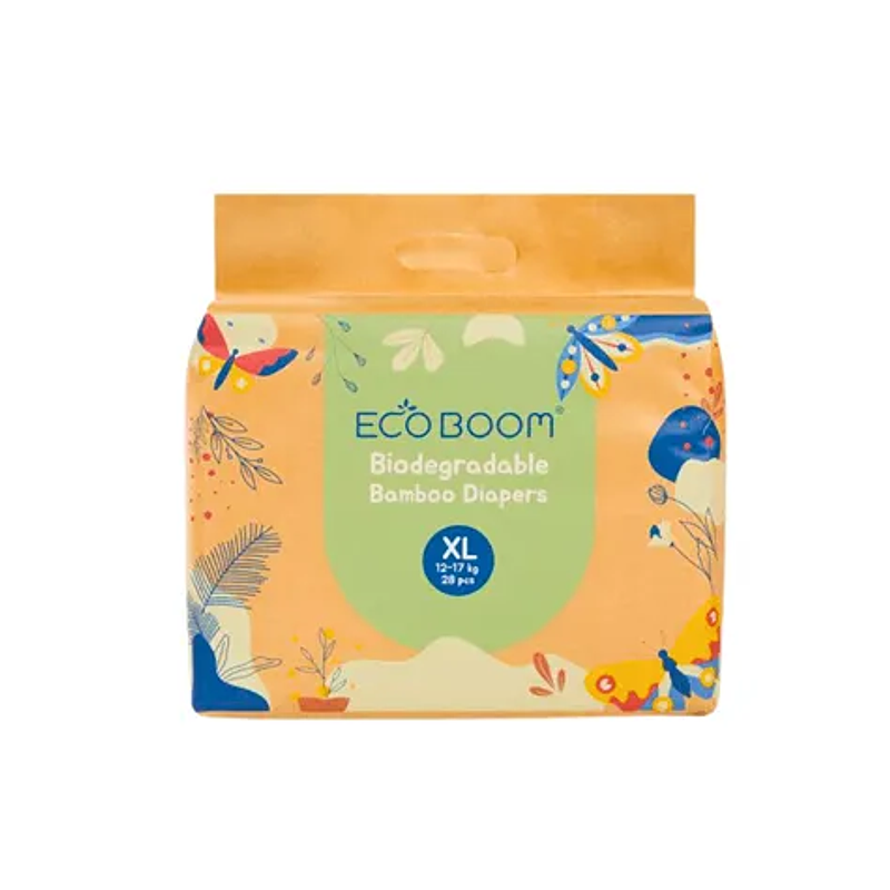 Pañal Ecológico de Bambú XL 28u - Eco Boom 1