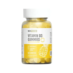 Vitamina D3 Vegana 60u - New Pharma