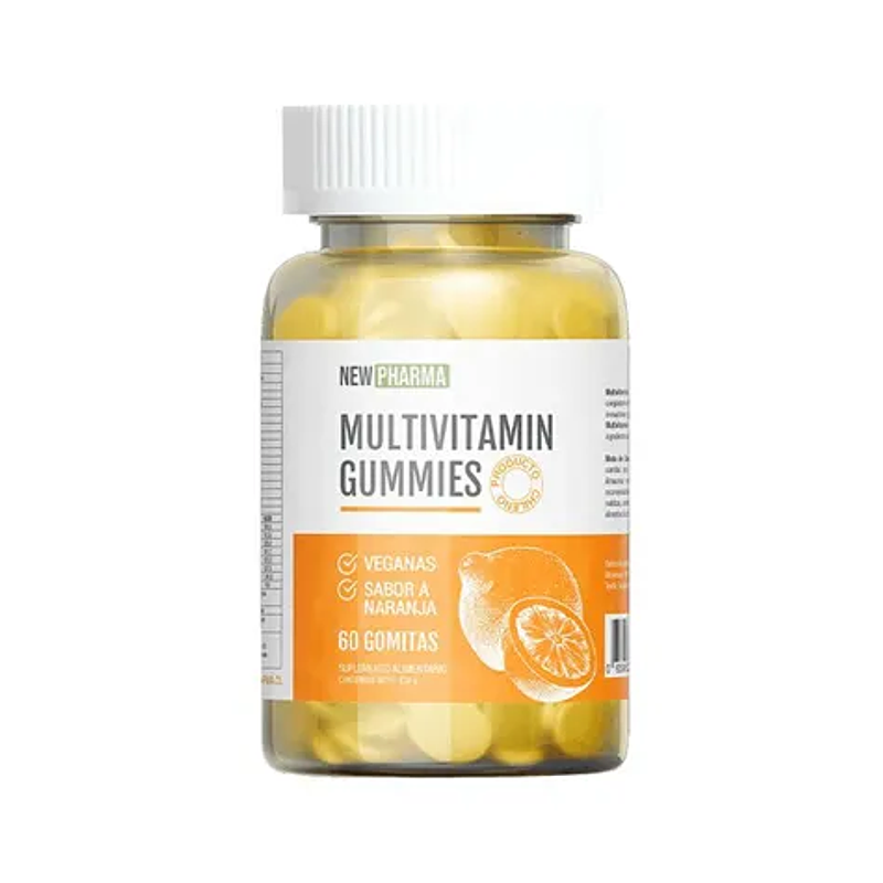 Multivitamínico Vegano 60u - New Pharma  1