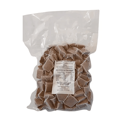 Seitán Trocitos 500g - Cabba Foods 1