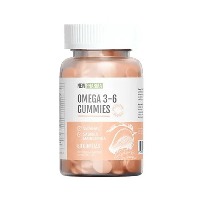 Omega 3 - 6 Vegana 60u - New Pharma 1
