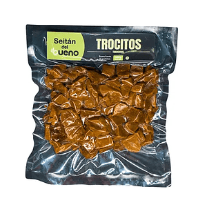 Seitán Trocitos Tradicional 500g - Del Bueno 