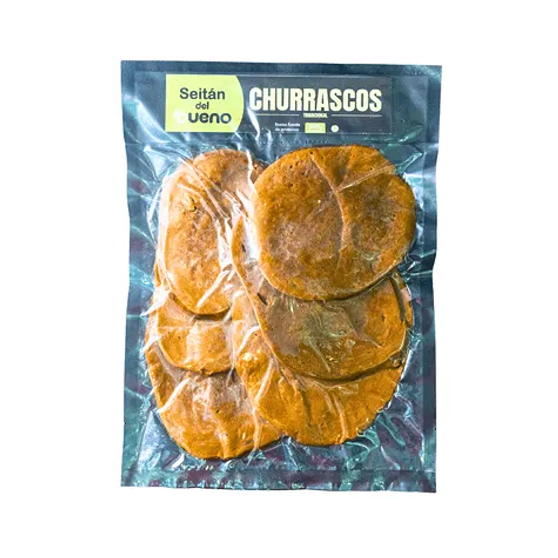 Seitán Churrasco Tradicional 500g - Del Bueno  1