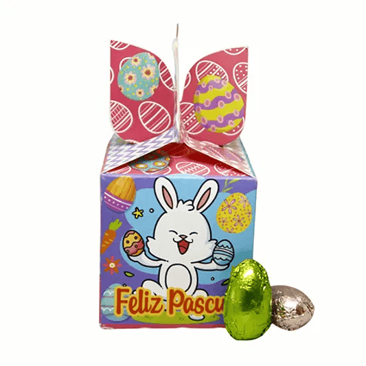 Caja Huevitos de Chocolate Vegano Sin Azúcar 120g - Dulzura Vegetal 1