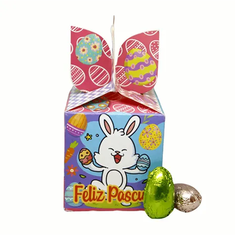 Caja Huevitos de Chocolate Vegano Sin Azúcar 120g - Dulzura Vegetal 1